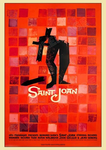 Saint joan 1957 saul bass - joan, a2