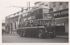 Road Transport Photo -London Transport Trolleybus, Westminster Bridge Rd RS41508
