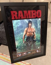 Sylvester stallone signed x - stallone, 20