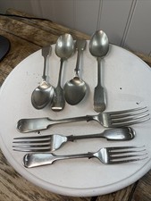 epns cutlery. Fiddle Back. Job