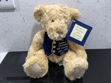 Queens Elizabeth II Coronation 50th Anniversary Teddy Bear. With Labels C2003