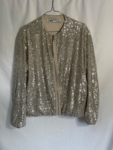 Zara women silver - women's, sequin
