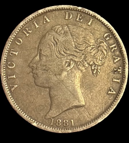 1881 queen victoria silver - 1881,