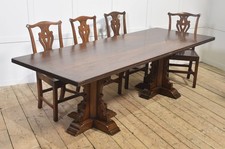 Gothic Revival Refectory Dining Table