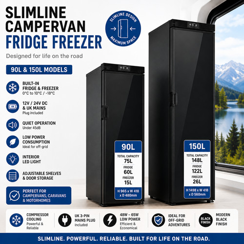 12v 24v camper van fridge - 12v,