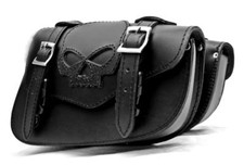 Duo Of Side Bags In Leather