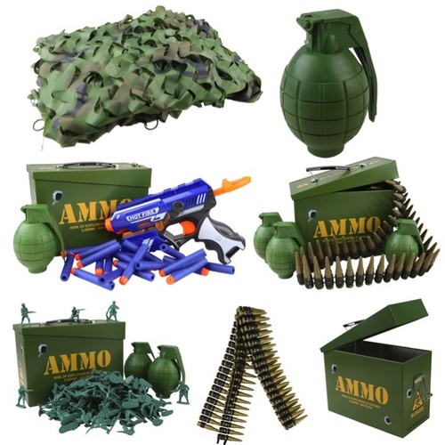 Kids army toys den kit - army,