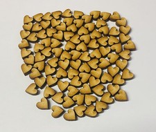 Hearts x 100, Size 10mm,Mdf