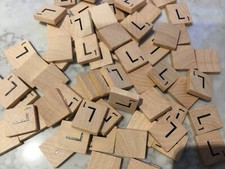 Wooden Scrabble individual