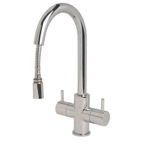 Swirl pull out - pull, tap