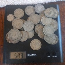 Silver halfcrowns coins .500