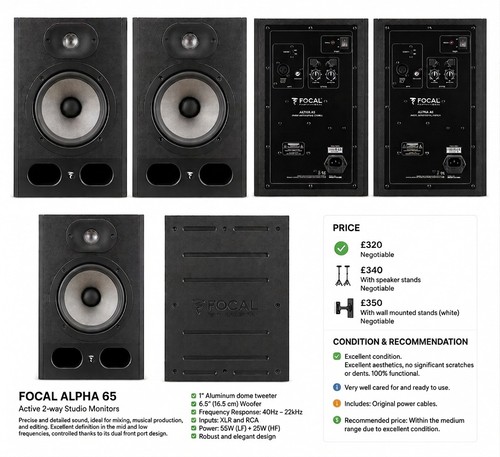 Focal alpha active way - active, 2-way