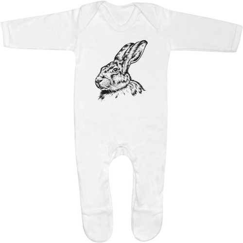 Hare rabbit portrait baby - portrait',