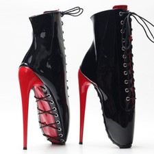 Stilleto Heel Ballet Boots