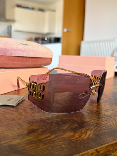 Miu rimless shield - rimless,