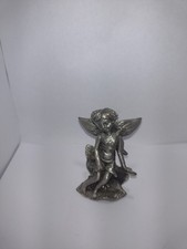 Vintage Pewter Fairy Ornament