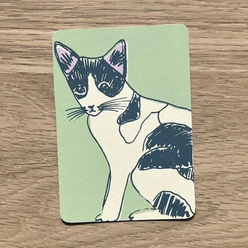 Aceo art card - art, kitten