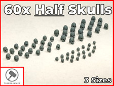 60x 3D Printed Resin Half