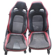Nissan GTR R35 SKYLINE FRONT SEAT SEATS PAIR LEFT RIGHT GENUINE OEM