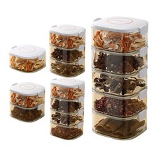 Spice storage box stackable - storage,