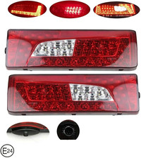 Led Rear Lights Tail Lamps For Scania 6 Series Trucks With Number Plate Light