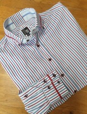 Life And Limb Striped Shirt Size L Smart Dress/Casual Never Worn