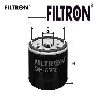 Oil filter fits - filter, fits: