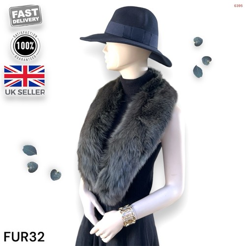 Genuine real fox fur collar - real,