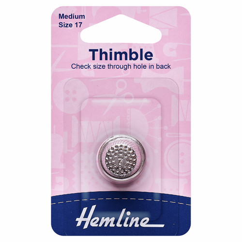 Hemline metal thimble size 17 - hemline,