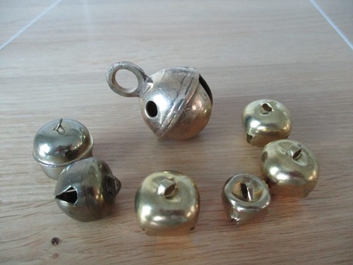 Brass mini bells - mini, for