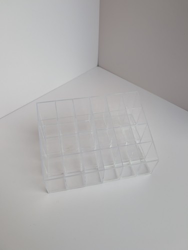 Clear acrylic makeup - acrylic,