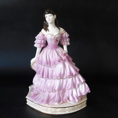 Coalport figurine english rose - coalport,