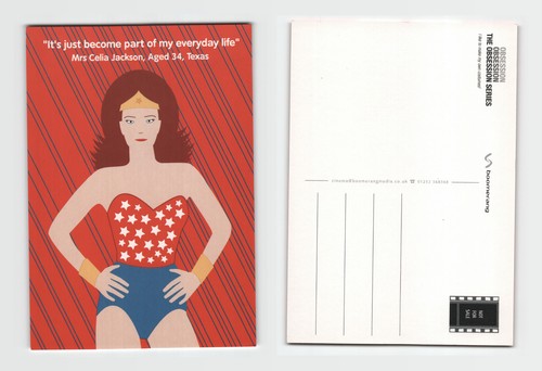 Postcard wonder woman - -,