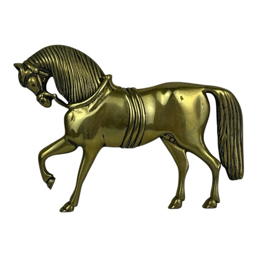 Vintage brass horse - vintage, figurine