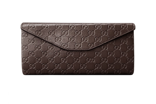 Gucci brown monogram hard - gg,