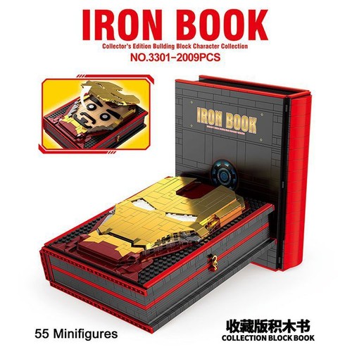 Moc ironbook building block - moc,
