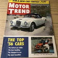 MOTOR TREND MAGAZINE  AUGUST