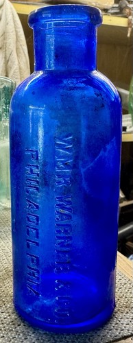 1905 cobalt blue chemist quack - 1905,