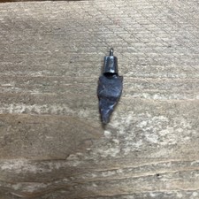 Neolithic Flint Arrow Head Mounted As A Pendant 50mm Long