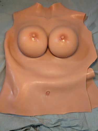 Silicone breastplate chest - silicone,