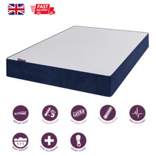 Orthopaedic Memory Foam Mattress Single Double Soft to Medium Firm Natural Latex