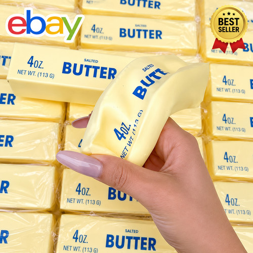 Butter stick squishy - butter,