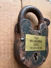 Padlock 5'' Old Melbourne Goal