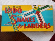 De Luxe Ludo and Snakes and Ladders board games by Spears
