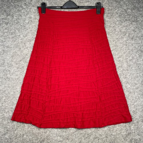 David nieper red line skirt - david, a