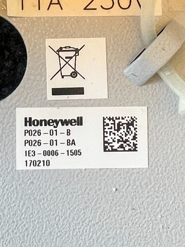 Honeywell p026 01 - honeywell, p026-01-ba