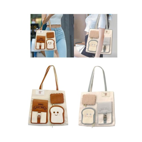 Fashion women toast - tote, bag