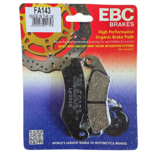 Fa143 ebc premium brake pads - premium,