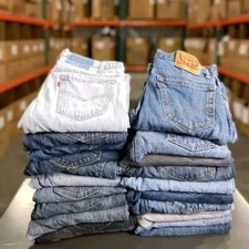 Levi's Jeans Joblot x100 Unisex - Men's & Women's Sizes Included