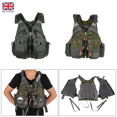Fishing waistcoat multi pocket - fishing,